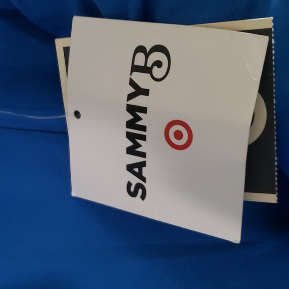 Sammy B x Target Cropped Short Jacket in Blue Size 3X - Picture 7 of 10